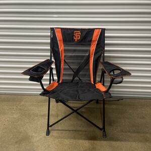 Kijaro Sports Fan Folding Chair, 26" L x 35.5" W x 37" H, San Francisco Giants
